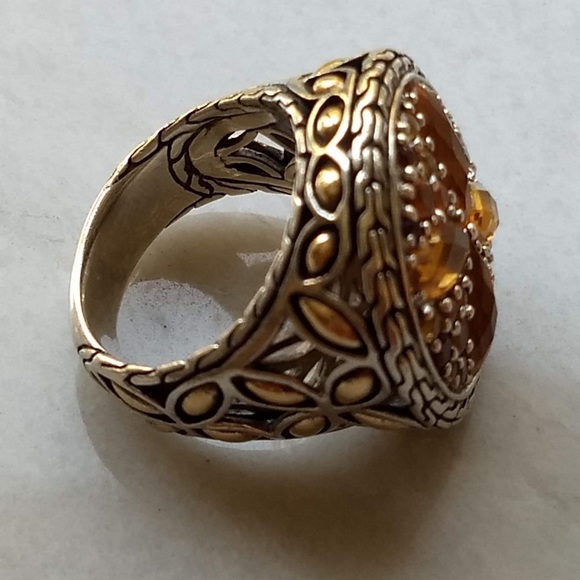 John Hardy kawung multi stone round ring size 6 - Picture 4 of 9